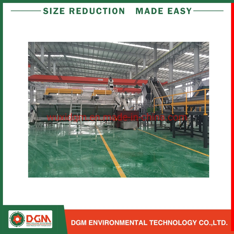 Plastic Recycling Washing Crushing Granulating Pelletizing Machine Line for Large HDPE Drum Bucket Pet Water Bottle PE HDPE Milk Bottle Scraps Flakes