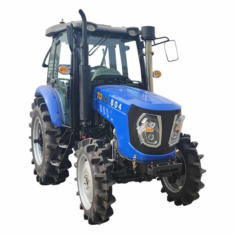 4WD Agriculture Tractor 4 Cylinder Engine 80HP Tractor for Hot Sale