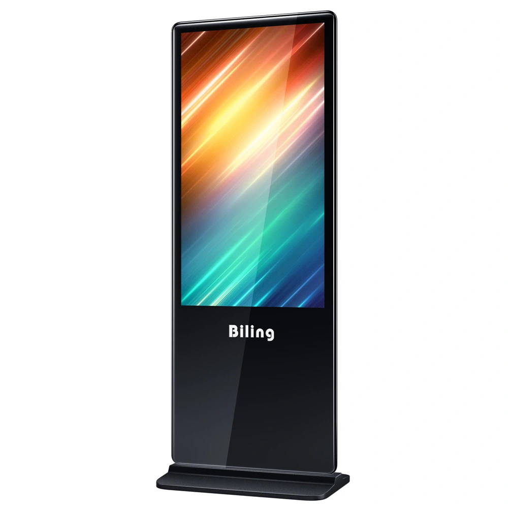 Standing Digital Signage 43 Inch Digital Advertising Display Screens Indoor Digital Signage Advertising Balloon Touch Screen All in One PC LCD Display