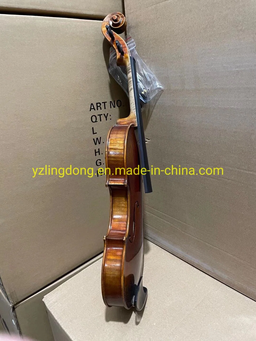 La calidad de sonido agradable maestro artesanal Guarneri violín en China