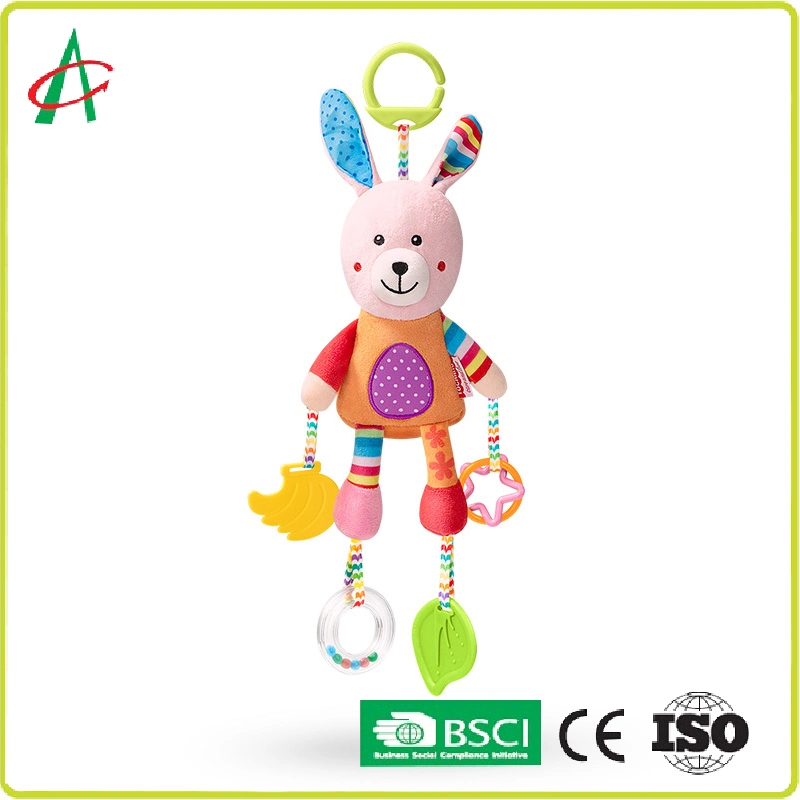 Cute Animal Calming Dolls Car Hanging Baby Baby Doll Bed Hanging Toys