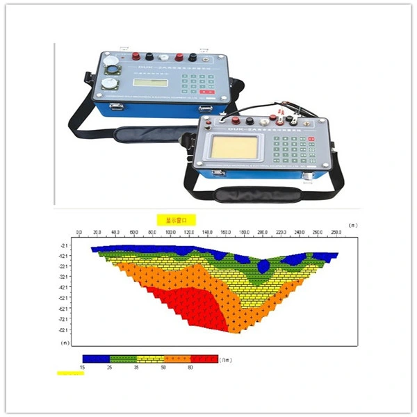 Dzd-6A Multi-Function DC Geophysical Resistivity Meter Induced Polarization Equipment Underground Water Detector Geo Ressitivity Test