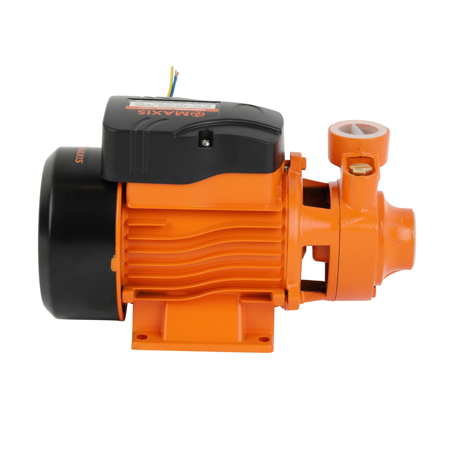 1/2HP Electric Cast Iron High Pressure Transfer Clean Vortex Peripheral Centrifugal Water Pump Set Qb60 Irrigation