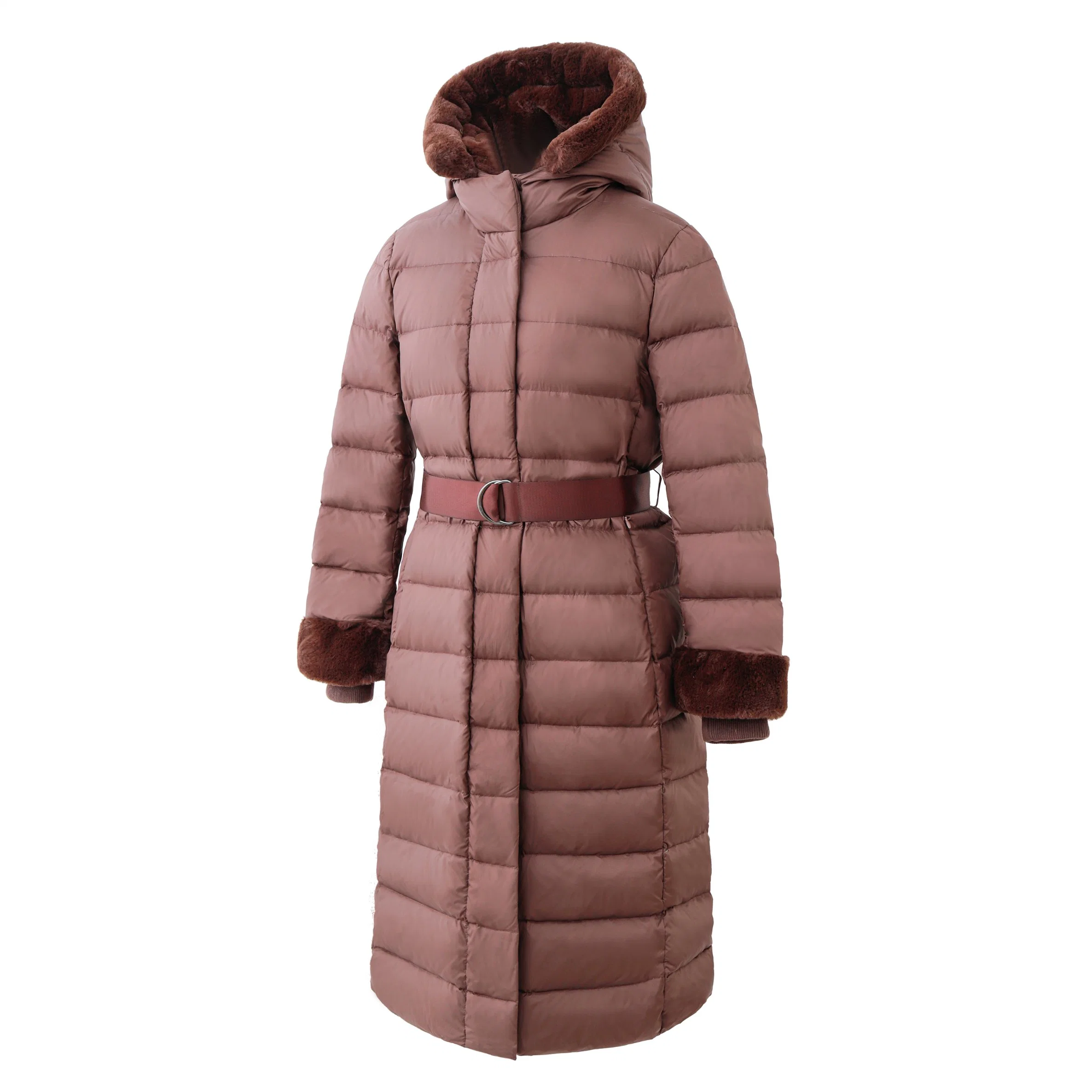 Классическая модная куртка Женская зимняя куртка с мягким покрытием/популярные мягкие ткани Куртка с капюшоном и манжетой из меха с капюшоном и защитой от ветра