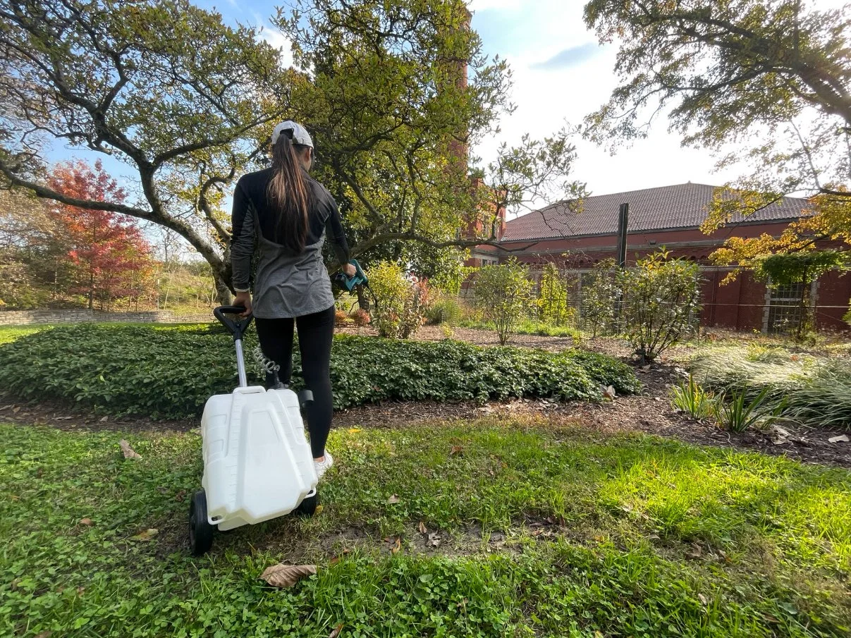 Fábrica Agrícola de baterías de ruedas Jardín Sprayer para propietarios de casas de Lawn Care Control de plagas