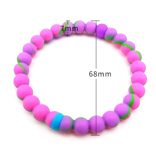 Silicone Pearl Bracelet Creative Jewelry Wristband