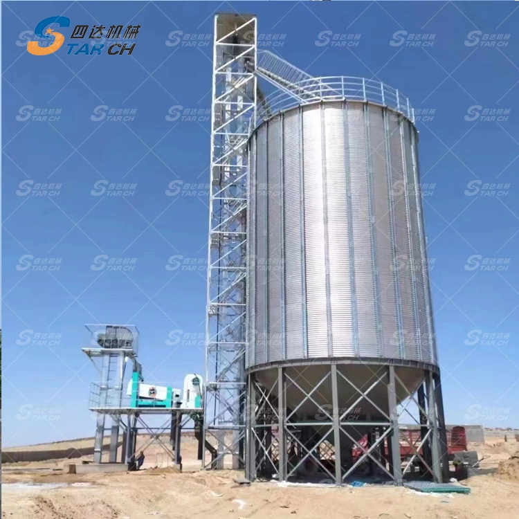 Galvanizing Stainless Steel Grain Silo for Paddy Storage