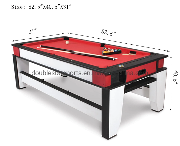 Flapping Billiard Table to Air Hockey Table for Sales