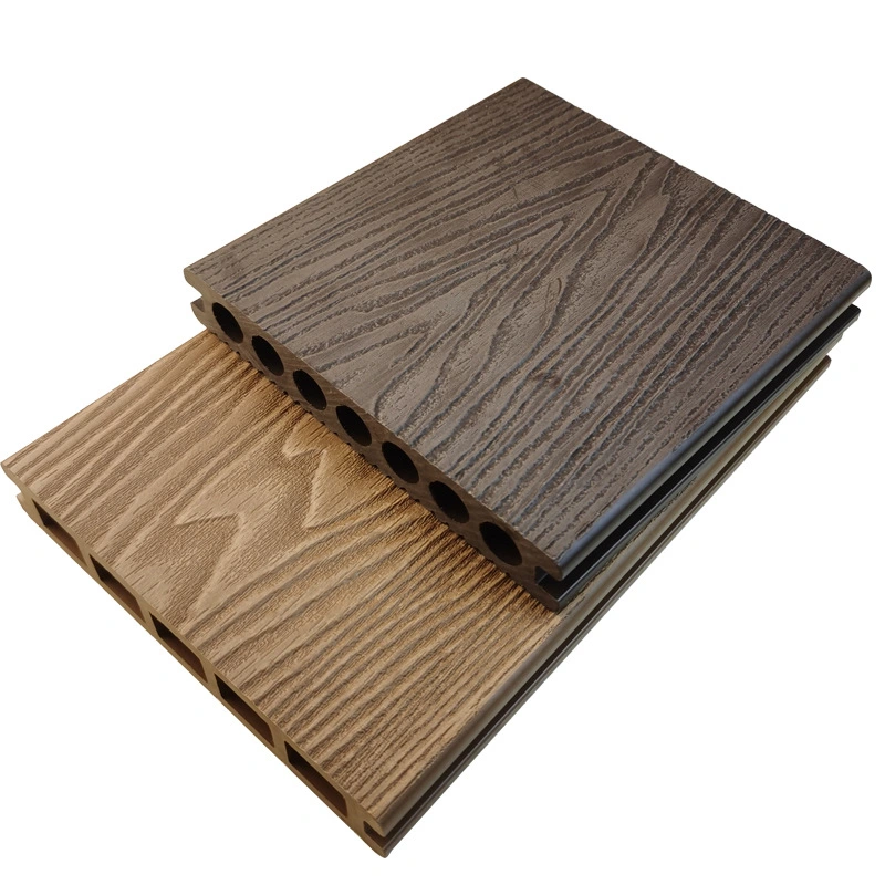 Outdoor WPC Flooring Plastic Wood Floor Decking Floor Building Material