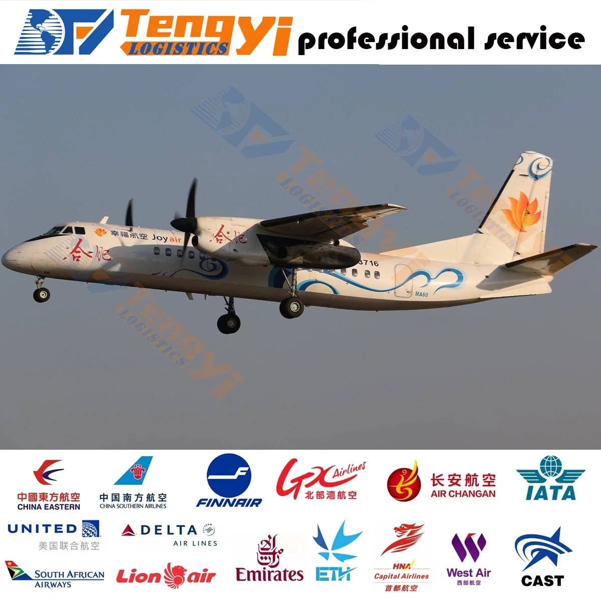 Logistics Transportation Air Freight From China to Tajikstan, The Cheapest Air Freight