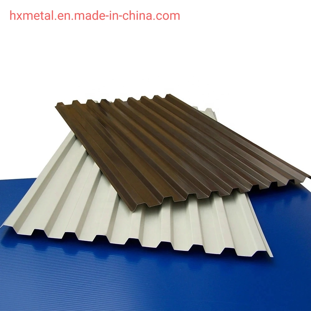 Color Prepainted Corrugated Metal Steel PPGI Steel Roofing Sheet