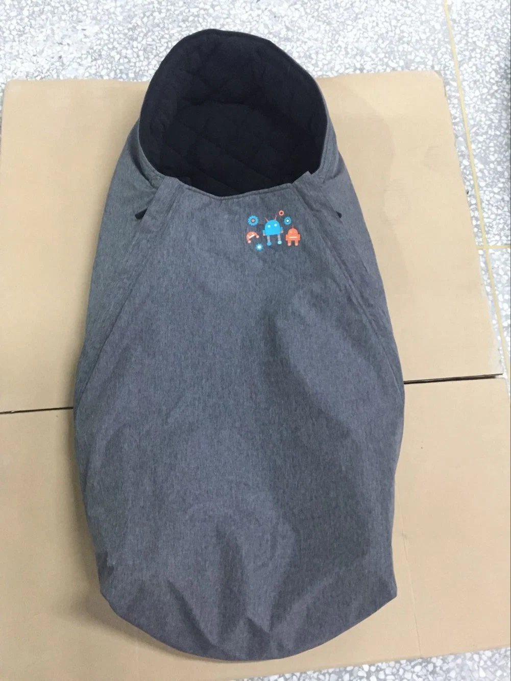 Productos para bebés nuevo objetivo de diseño sacos de dormir con espesor normal