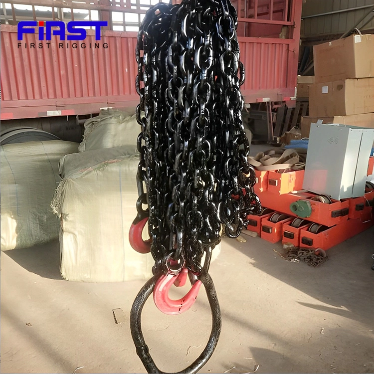 G80 G100 Alloy Steel Lifting Sling Chain with CE Certificate