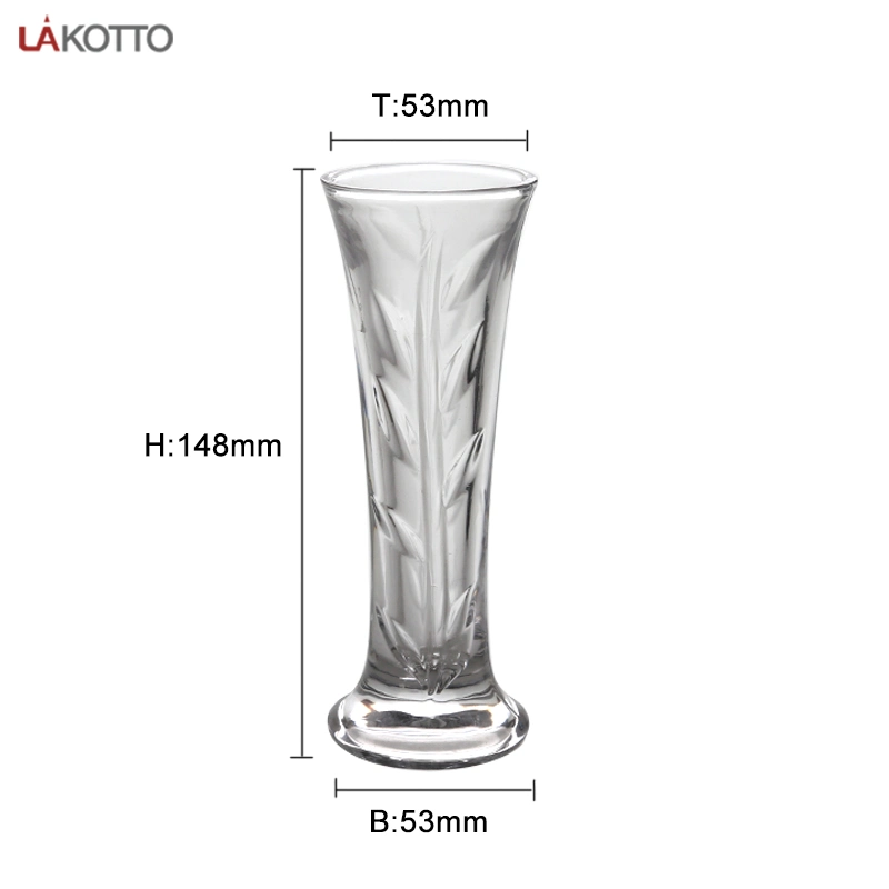 Nouveau bouteille d'eau transparente Champagne Cup Whiskey Whiskey Wholesale/Supplier vide Gobelet en verre à parfum