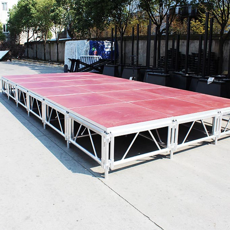 Aluminum Stage Platform Stage Truss Church Stage Backdrop LED Screen for Concert