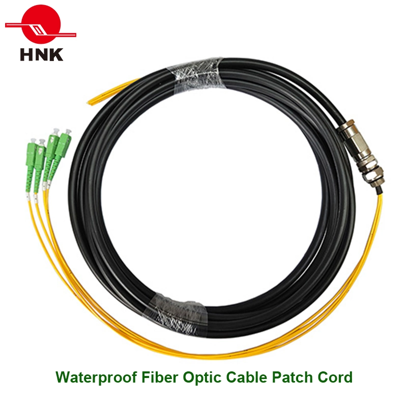 2 Cores Outdoor Singlemode Multimode Waterproof Fiber Optic Pigtail