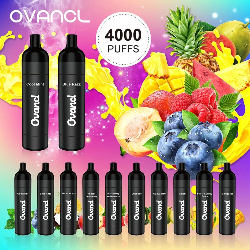 New Arrival 3000 Puffs E Cigarette 5% Nicotine Vape Pen Rechargeable Disposable Youto Vape