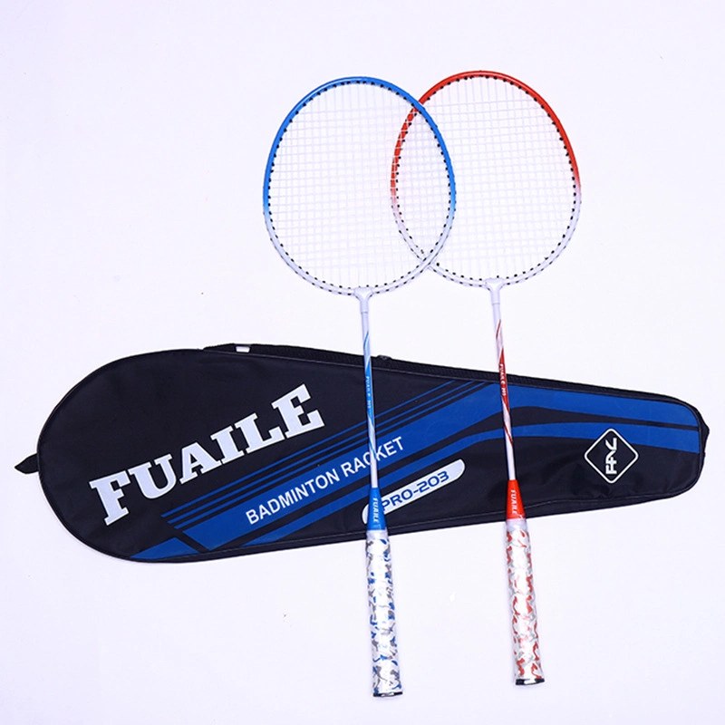 Fuaile Wholesale/Supplier Cheap Badminton Racket Set Iron Alloy Racquet Badminton Rackets Recreation