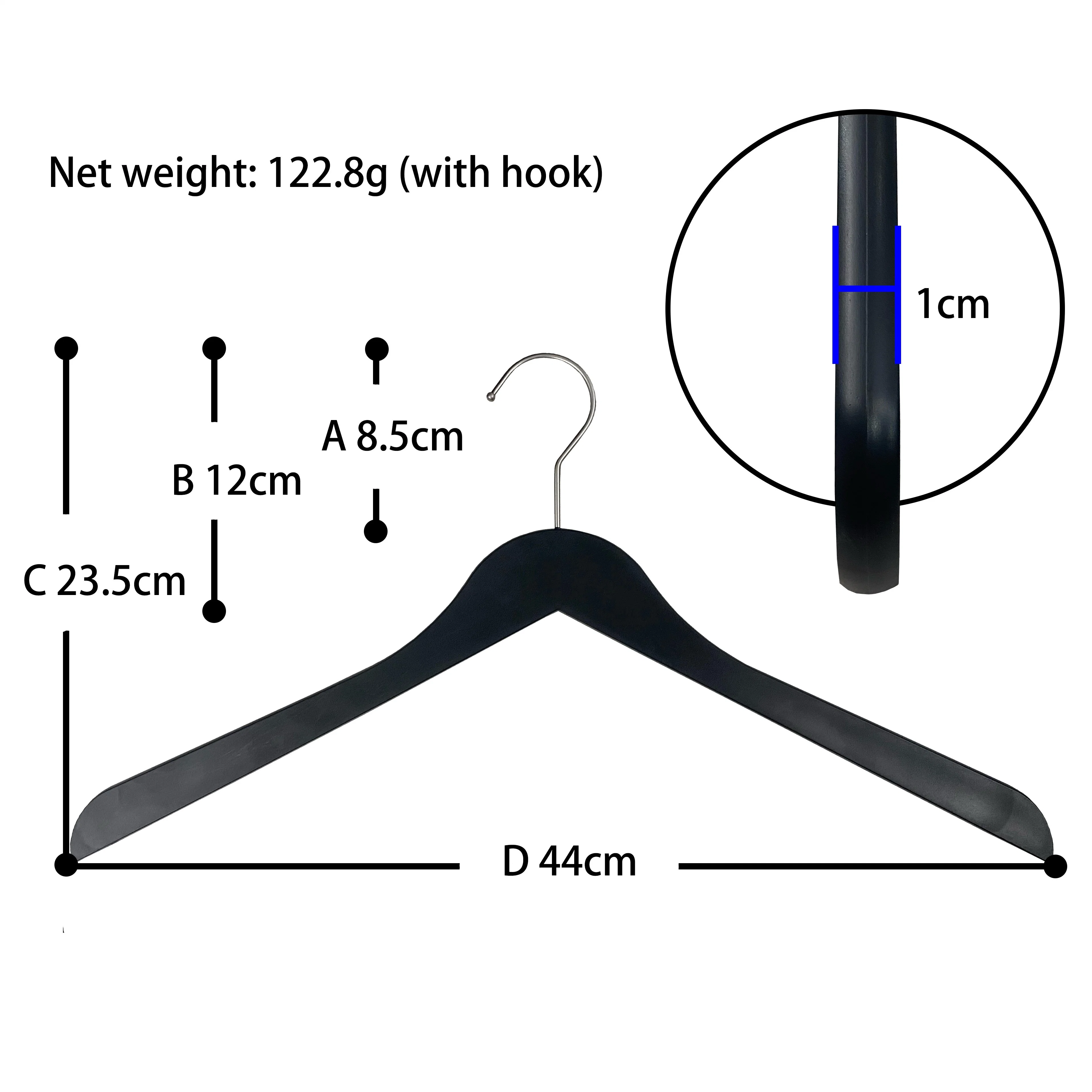 9004h Hollow Hanger Plastic Hanger Coat Hanger -44cm