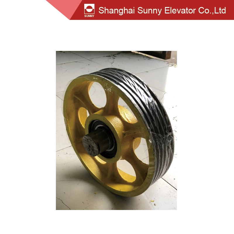 Elevator Cast Iron Guide Wheels with Elevator Machine