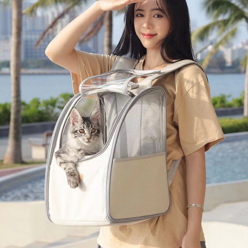 Wholesale/Supplier OEM ODM in Stock Transparent Pet Bag Carrier Pet Bag Front Pet Carrier Backpack