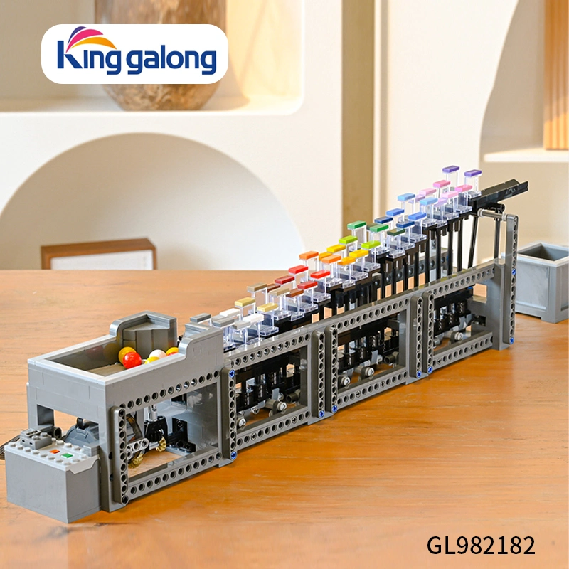 Mold King 26004 High-Tech Spielzeug Motorisierte Regenbogen Stepper Modell Gebäude Blöcke Educational Assembly Bricks