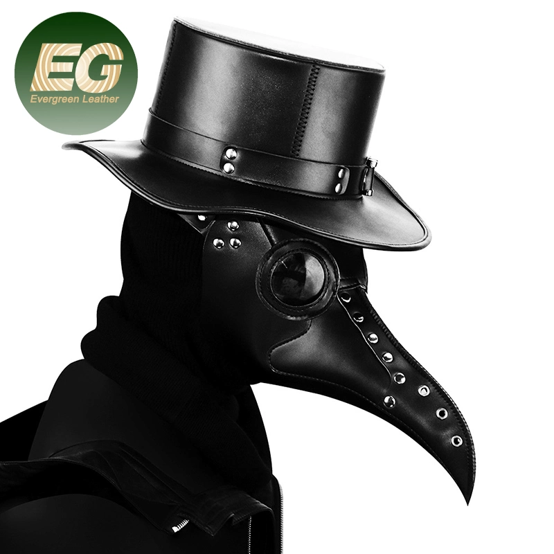 Sh2436 Black Masquerade & Funny Steampunk Plague Doctor Masks Wholesale Adult Face Party Maske Bulk Custom Halloween Mask