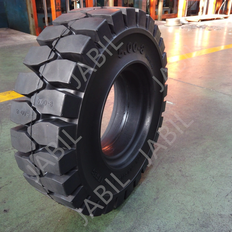 Best Quality Solid Tyre Forklifts Industrial Tyres for Pneumatic Wheel Rim 5.00-8