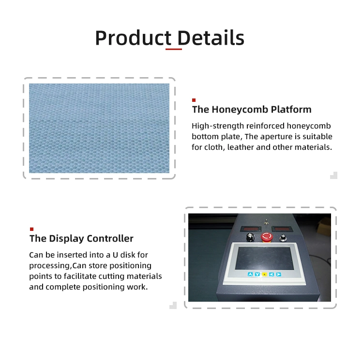 1080 Automatic CCD Pick-up Positioning Laser Cutting Machine