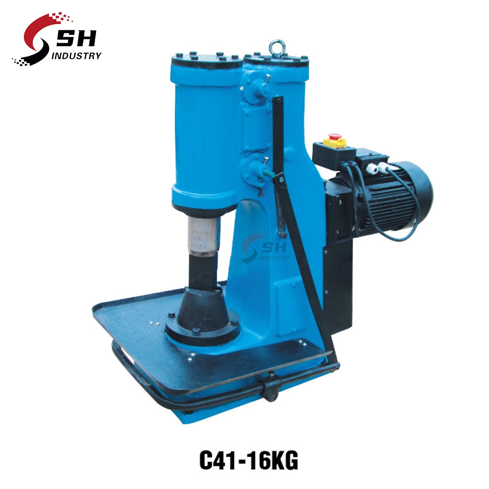 Small Metal Forming Machine C41-16kg Electric Hammer Power Air Hammer for Sale