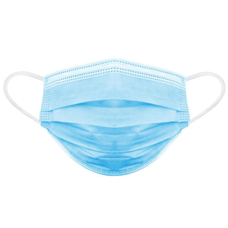 3 Ply Disposable Tie-on Non Woven Surgical Face Mask - Antidust Anti-Smog Respirators & Masks