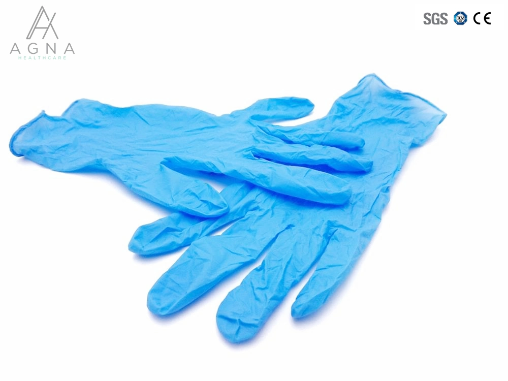 Instrumento médico FDA, CE, ISO aprobado médico Vinyl guantes de PVC guantes de nitrilo