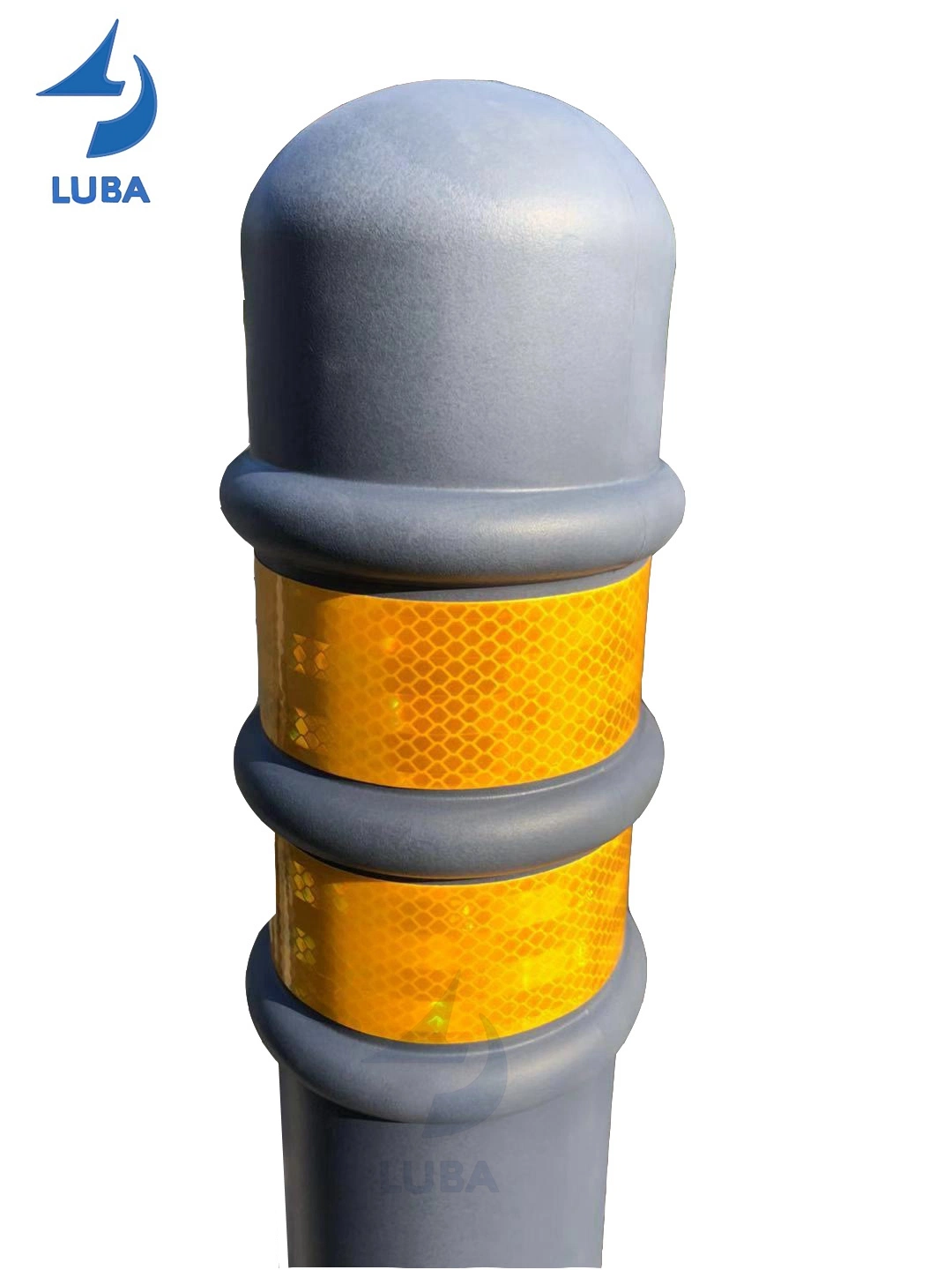 High Visibility Reboundable Soft EVA Material 820mm Flexible Traffic Warning Post