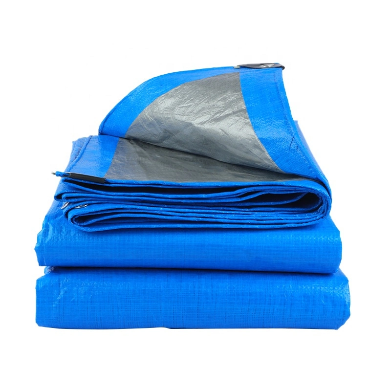 Waterproof Fireproof PE Tarpaulin Sheet Poly Tarp Rolls for Awning