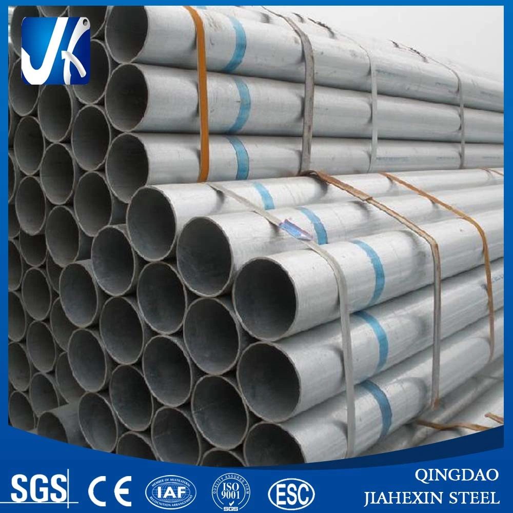 Hot Dipped Round Carbon Steel Galvanized Pipe for Greenhouse Structure