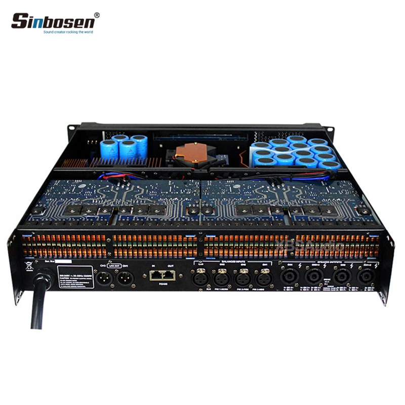 Sinbosen 4 Channels DSP Amplifier DSP20000q Professional Power Amplifier