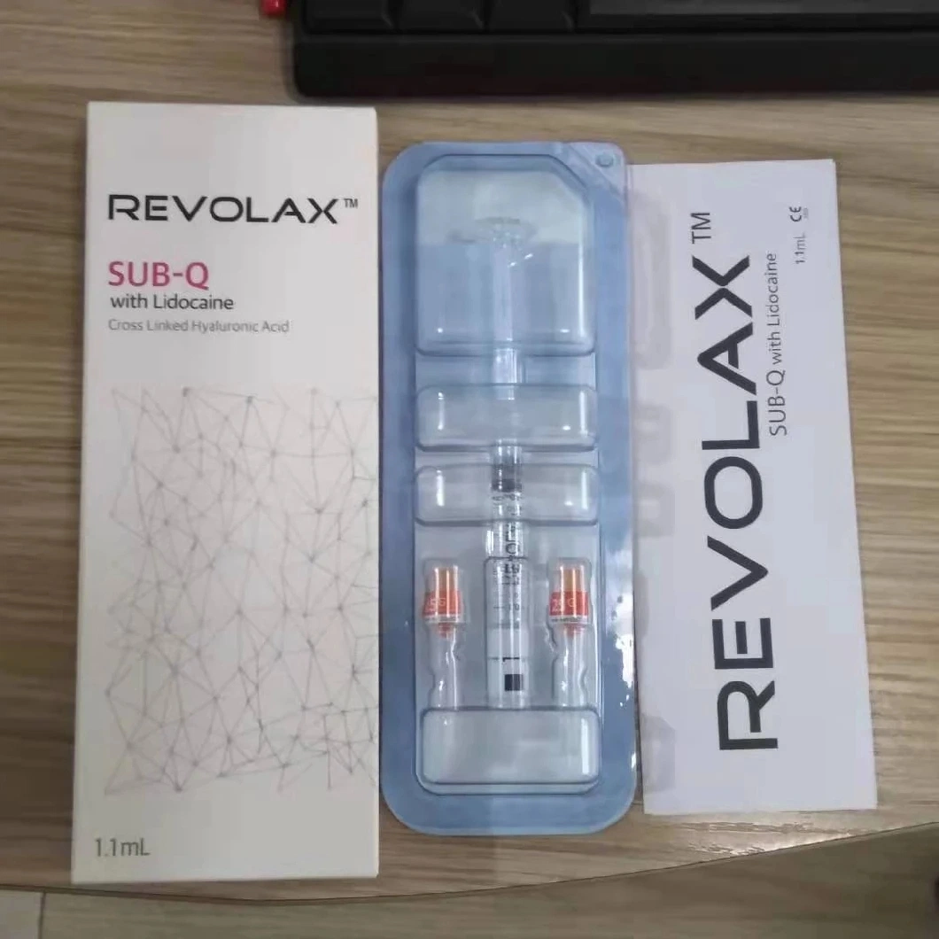 Revolax Hyaluronate Acid Gel for Plastic Surgery Cheek Nose up Dermal Facial Filler for Beauty Use