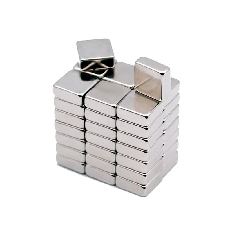 Electronic Products N42 Sdm Sea Pallet / Air Carton Express Packaging Rectangular Magnets Arc Neodymium Magnet