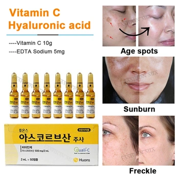 Hot Selling Anti-Aging Ascorbic Acid Vc 2mlx50 Vials