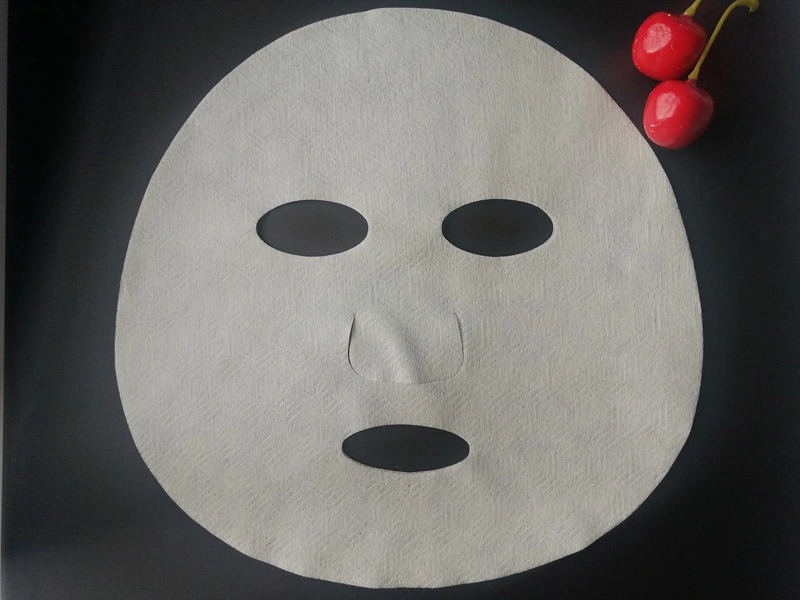 OEM Natural Botanic Fiber Non Woven Fabric Facial Mask Sheet (40GSM)