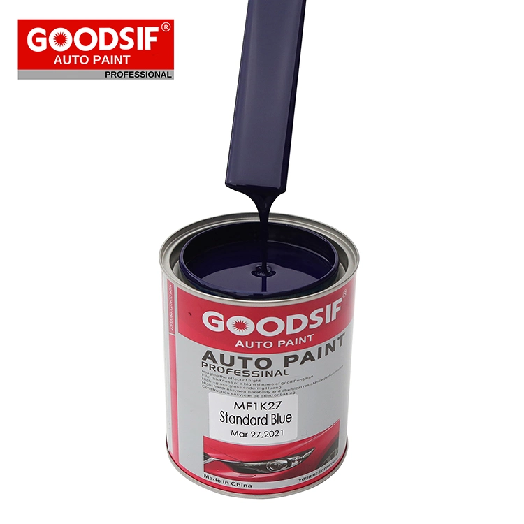 Basecoat Goodsif Free Samples High Gloss Metallic Blue Car Paint Colors Basecoat