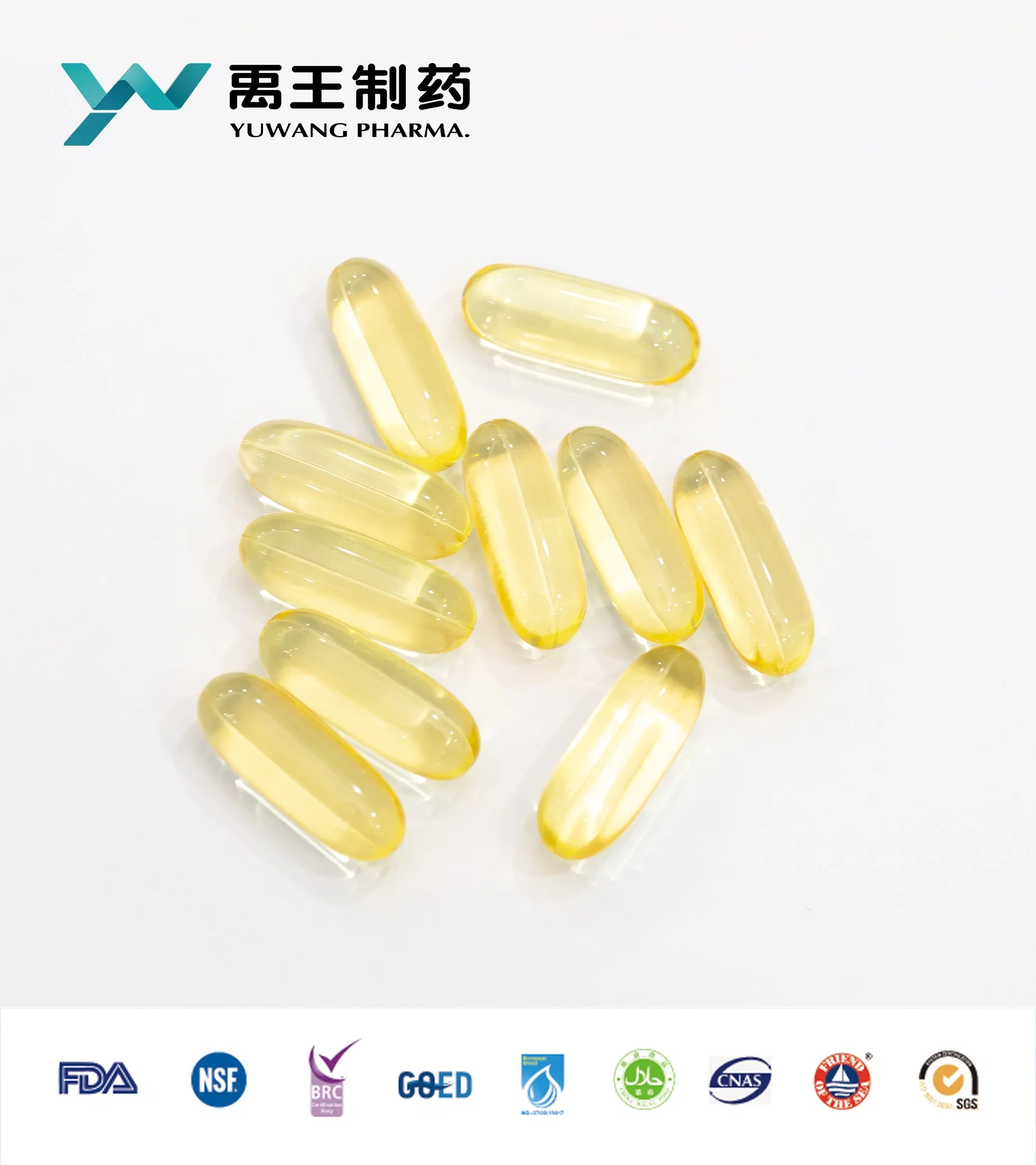 Factory Supply Deep Sea Fish Oil Capsule DHA EPA Omega 3 6 9 Fish Oil Softgel