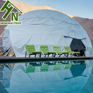 Outdoor Big Dome Tent Large Plastic Event Geodesic Dome for Sale