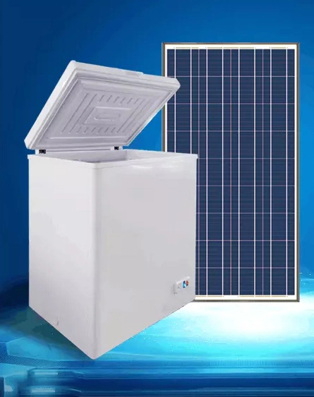 12V 24V Solar Kühlschrank Kühlschrank Gefrierschrank Solar betriebene Tiefkühltruhe