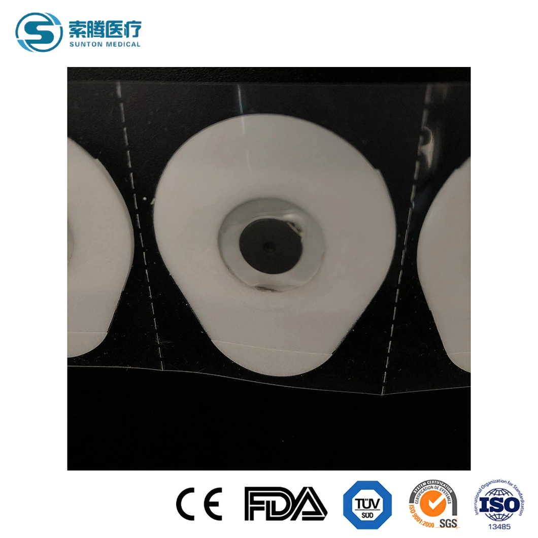 Sunton CE/ISO13485 Cfs Certificate Electrode Slice China 0.8mm/2mm/325mesh/Ect Grain Size Electrode Piece Factory OEM Customized Large Adult Electrode Disk