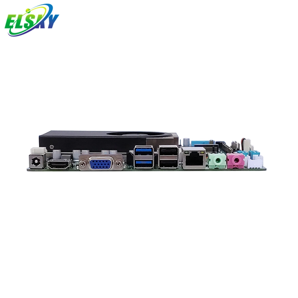 لوحة أم Elsky Mini-ITX 170*170 مم طراز Qm10u مع الجيل العاشر من Comet Lake i5 10210u 2*DDR4 RAM Max 64 جيجابايت VGA HD_Mi LVD