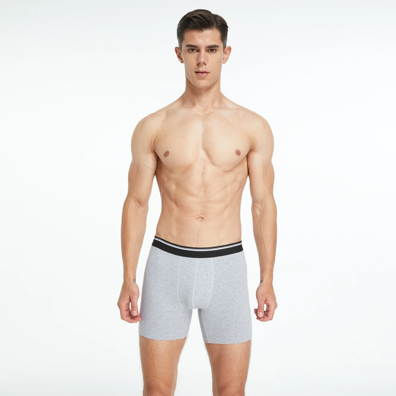 Wholesale/Supplier Men's Underwear Long Plus Pure Cotton Square American Size Underpants