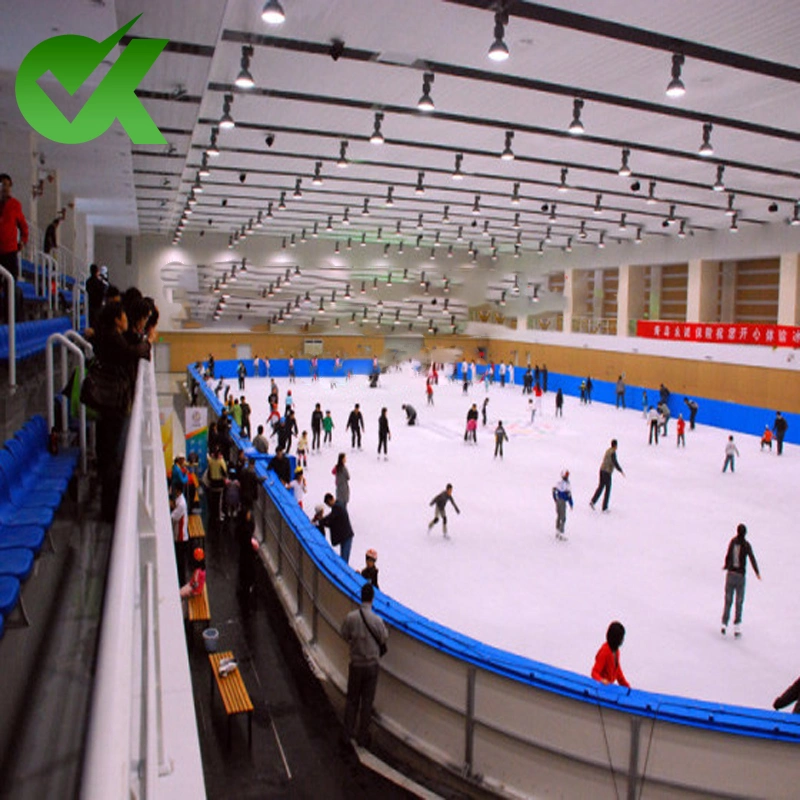 Excelente resistencia a la abrasión, UHMW-PE Productor de pista de patinaje de hielo sintético