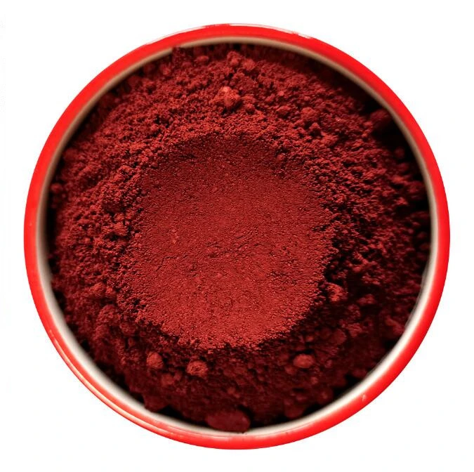 Fabricant Oxyde de fer rouge Pigment jaune pour le béton en brique de poudre