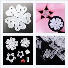 Non-Plastic Disposable Biodegradable Paper Pulp Molded Balloon Clips